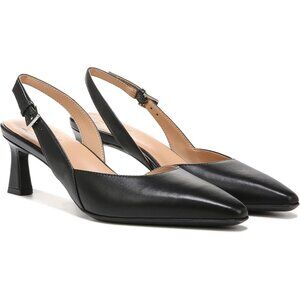 Naturalizer Black Slingback Heels